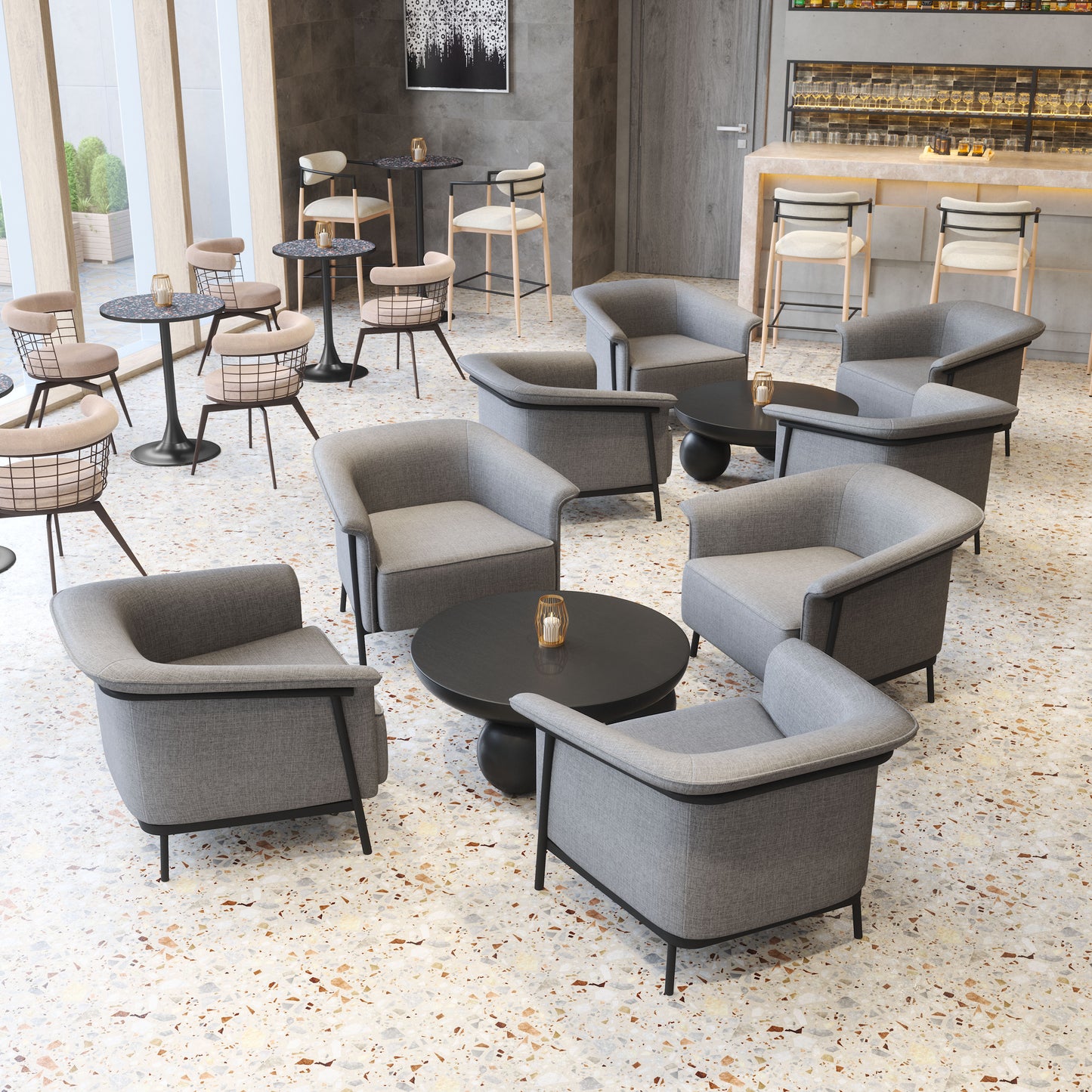 Bite Bistro Table Black style shot 2