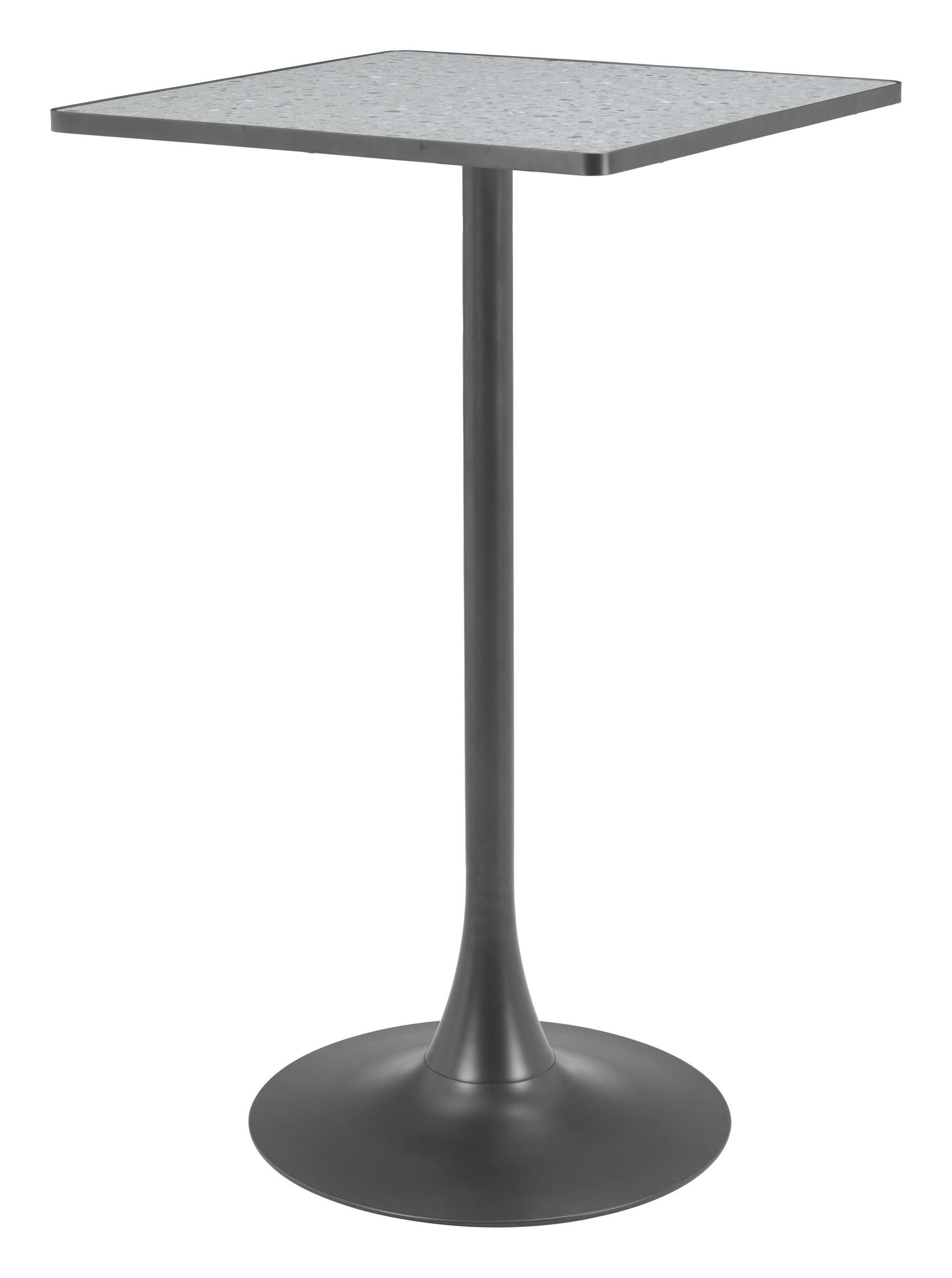 Spot Bar Table Gray & Black style shot 1