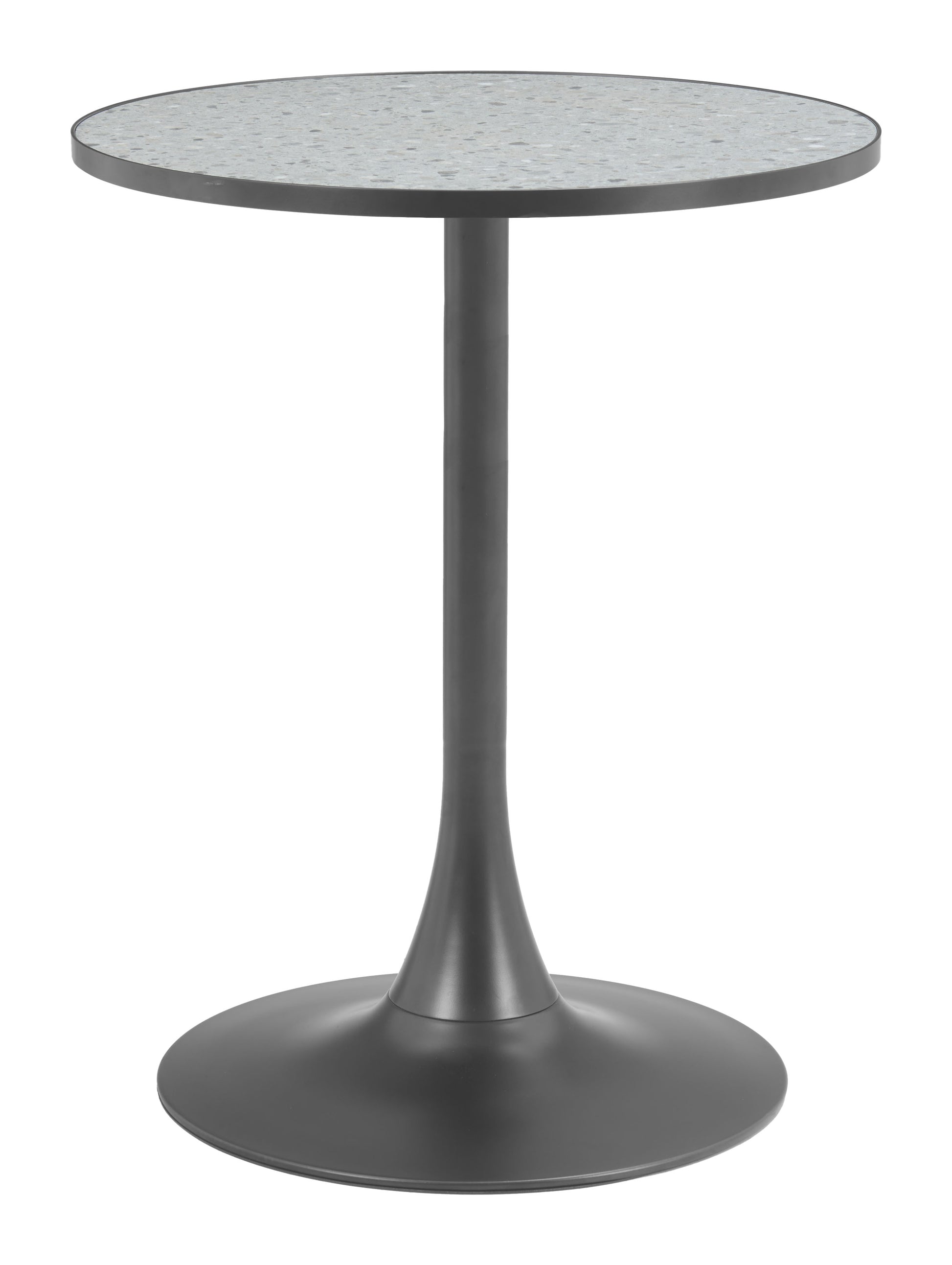 Bite Bistro Table Gray & Black style shot 1