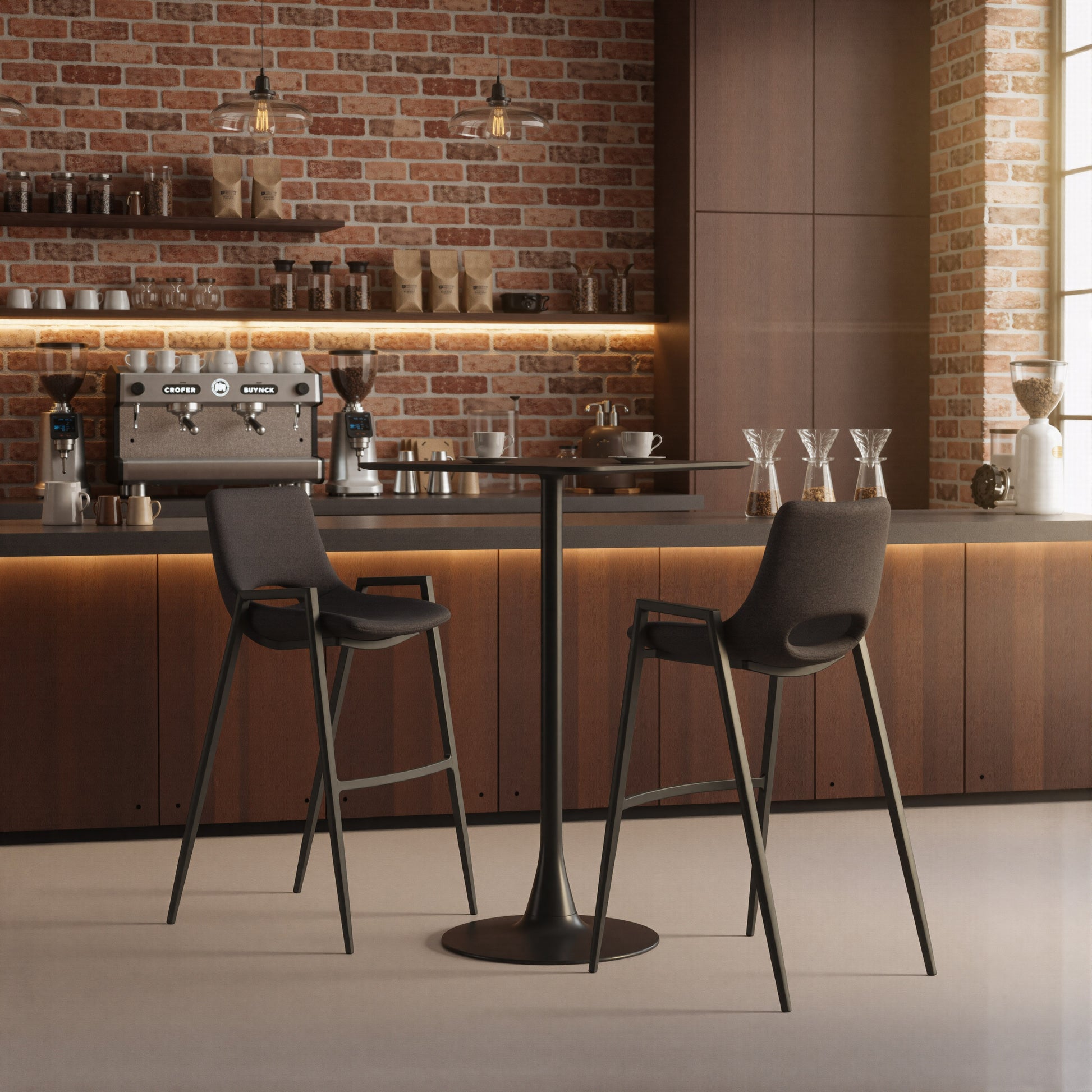 Valleta Bar Table Black style shot 1